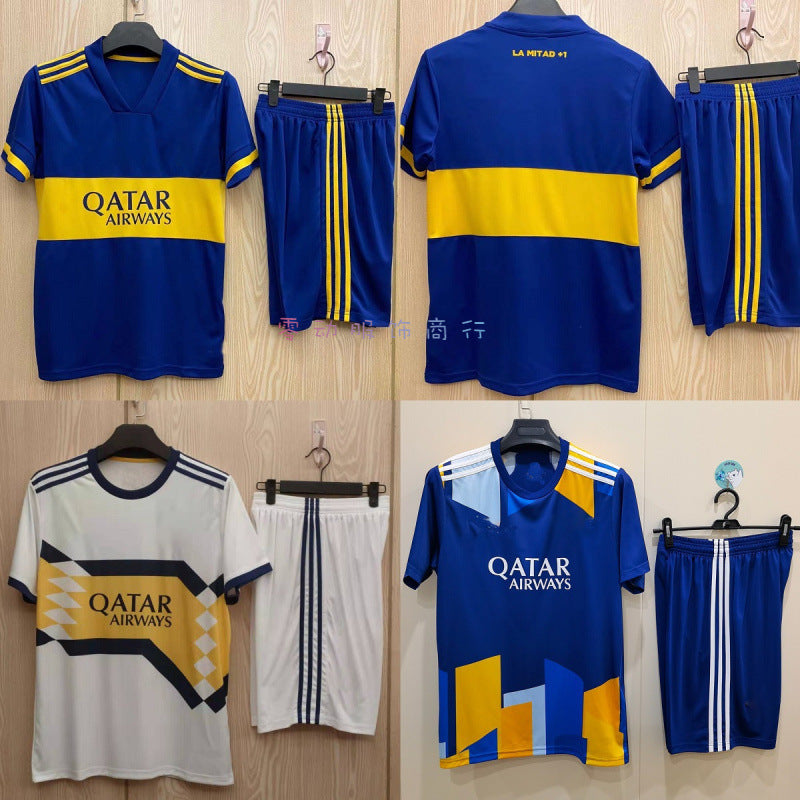 20-21 Boca Home Tevez De Rossi Maradona Home/Away Short Sleeve Jersey