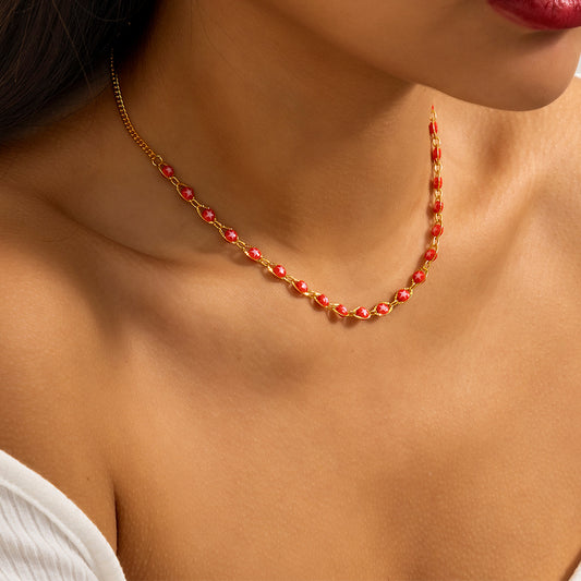 Acrylic Sweet Cool Clavicle Necklace