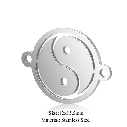 5 pcs/titanium steel jewelry connecting accessories