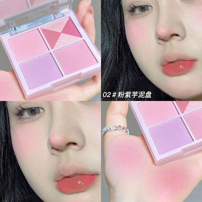 Four-Color Blush Palette