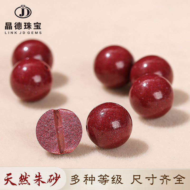 Emperor cinnabar loose beads