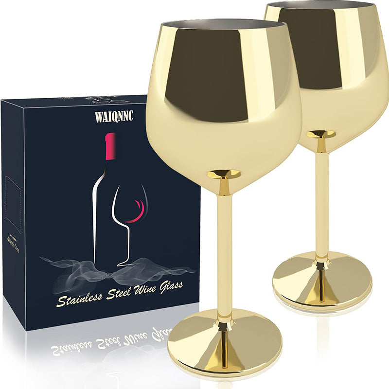 High value red wine goblet