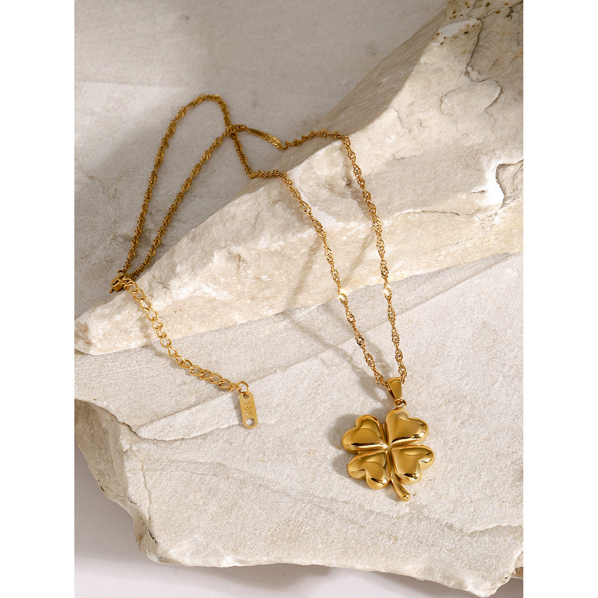 Four Leaf Clover Pendant Necklace