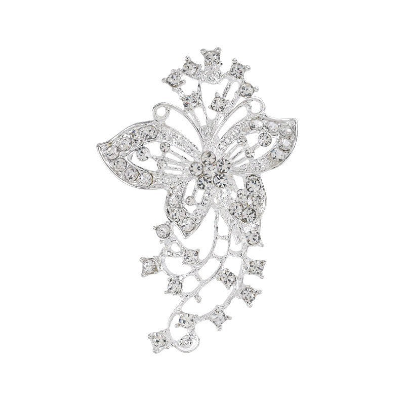 Accessories Butterfly Pearl Brooch