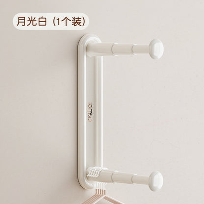 Retractable Wall-Mounted Clothes Rack