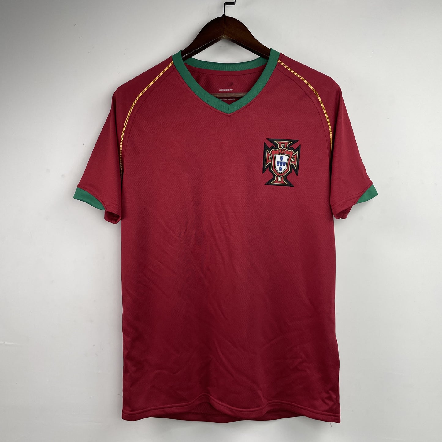 66-04-16 Portugal Retro Figo Ronaldo Rui Costa Pepe Jersey