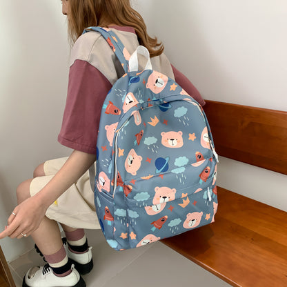 Student large capacity cute backpack