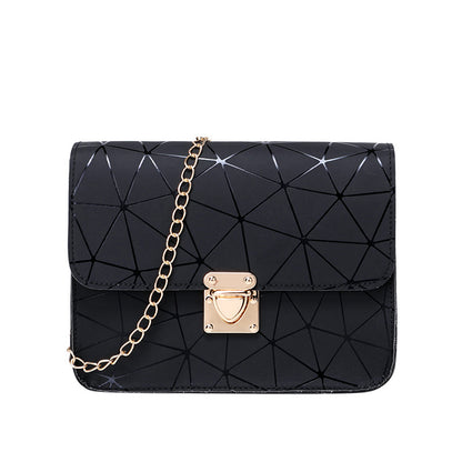 Rhombus chain small square bag