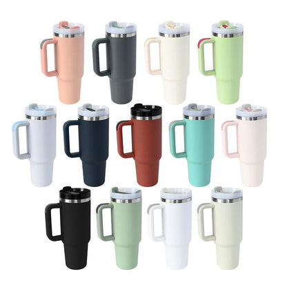 40Oz handle thermos cup 304 stainless steel