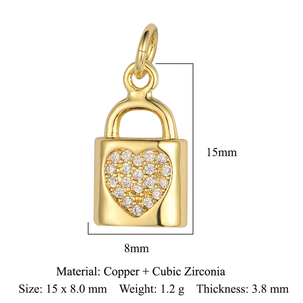 Zircon Sun Star Moon Bee Butterfly Pendant