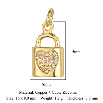 Zircon Sun Star Moon Bee Butterfly Pendant