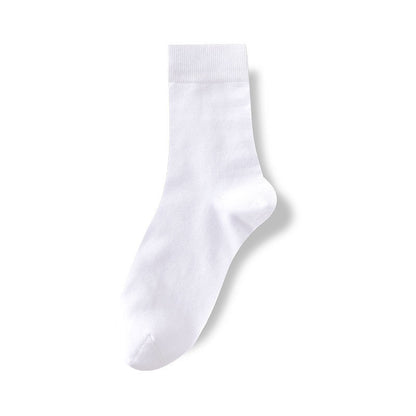 All-Season Cotton Breathable Anti-Odor Men's Mid-Calf Socks