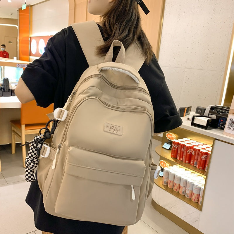 New style backpack student bag