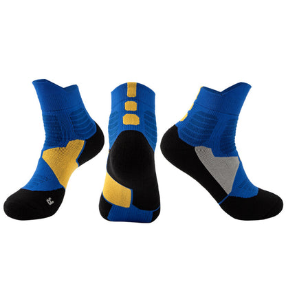 Adult Mid-Calf Basketball Socks Towel Bottom