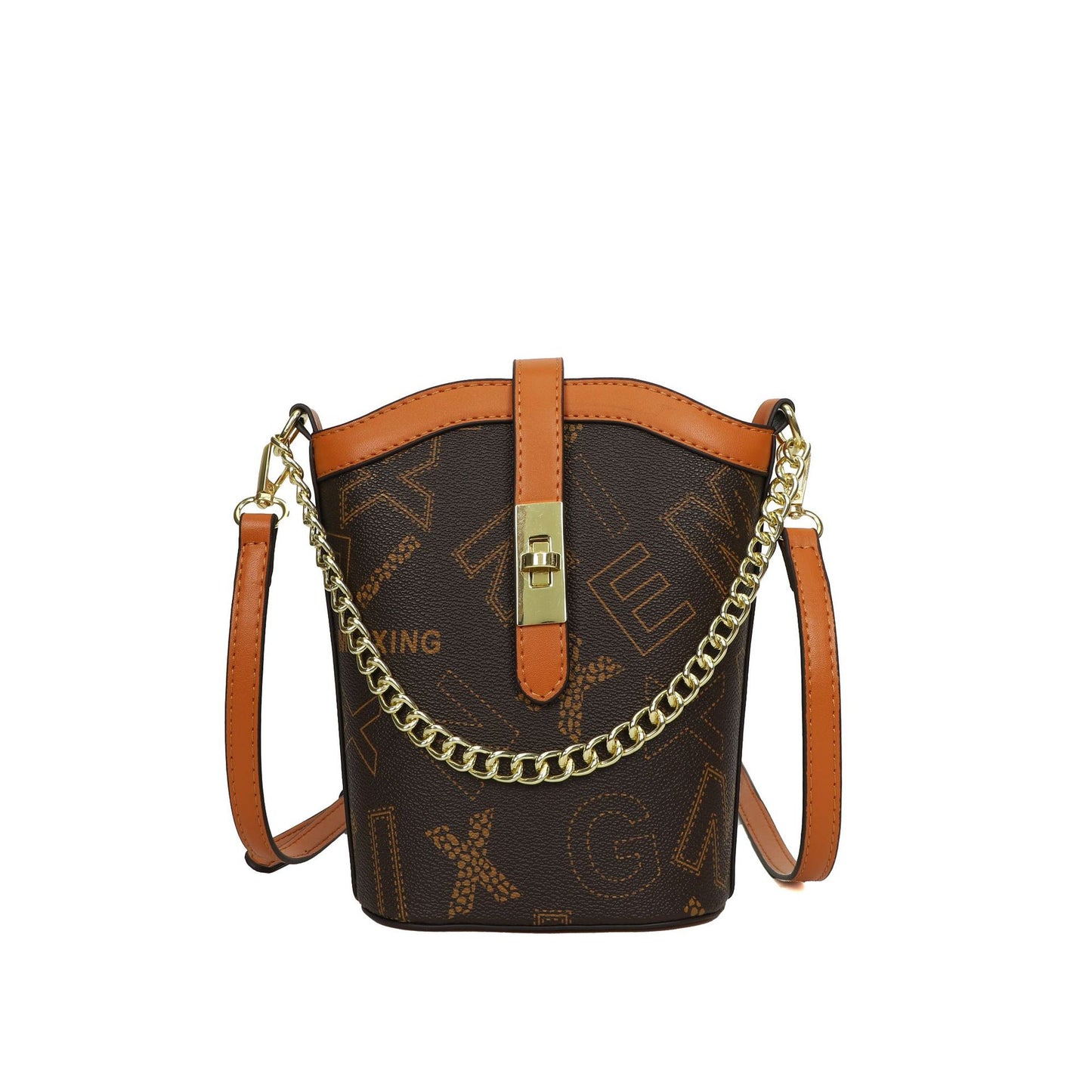 Printed bucket bag Classic messenger bag