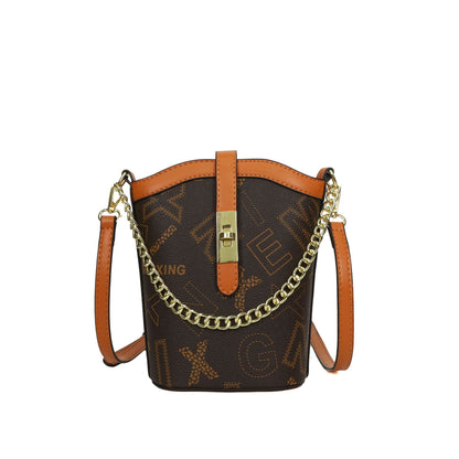 Printed bucket bag Classic messenger bag