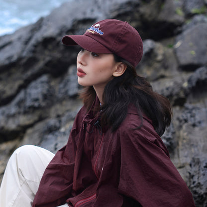 Gorra De Béisbol Con Letras Bordadas 