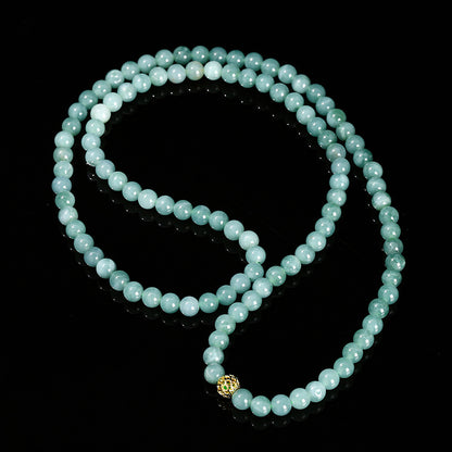 7A Natural Dangerous Material Jade Buddha Beads