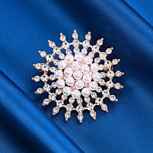 Imitation Pearl Brooch Women's Fashion