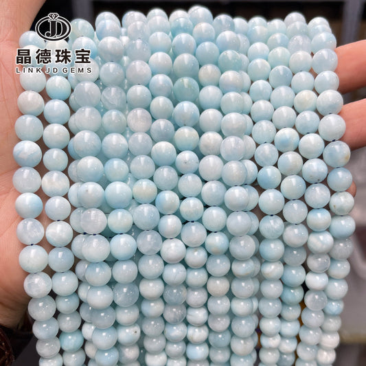 5A natural heteropolar ore loose beads crystal round beads