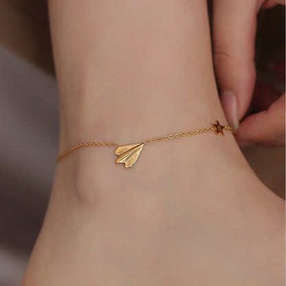 Small plane anklet