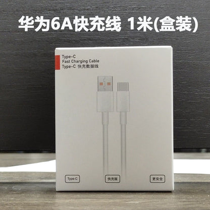 6A Original Type-C Data Cable Huawei Xiaomi Android Super Fast Charging