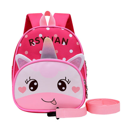 Mochila pequeña infantil impermeable de nailon. 