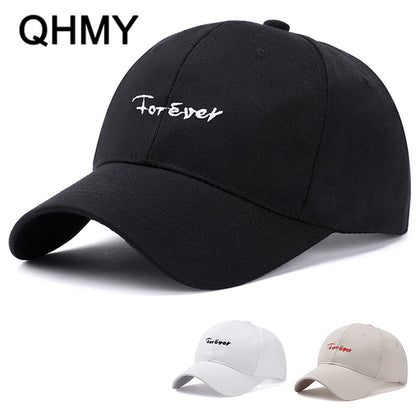 Embroidered Minimalist Sun Protection Casual Duckbill Cap