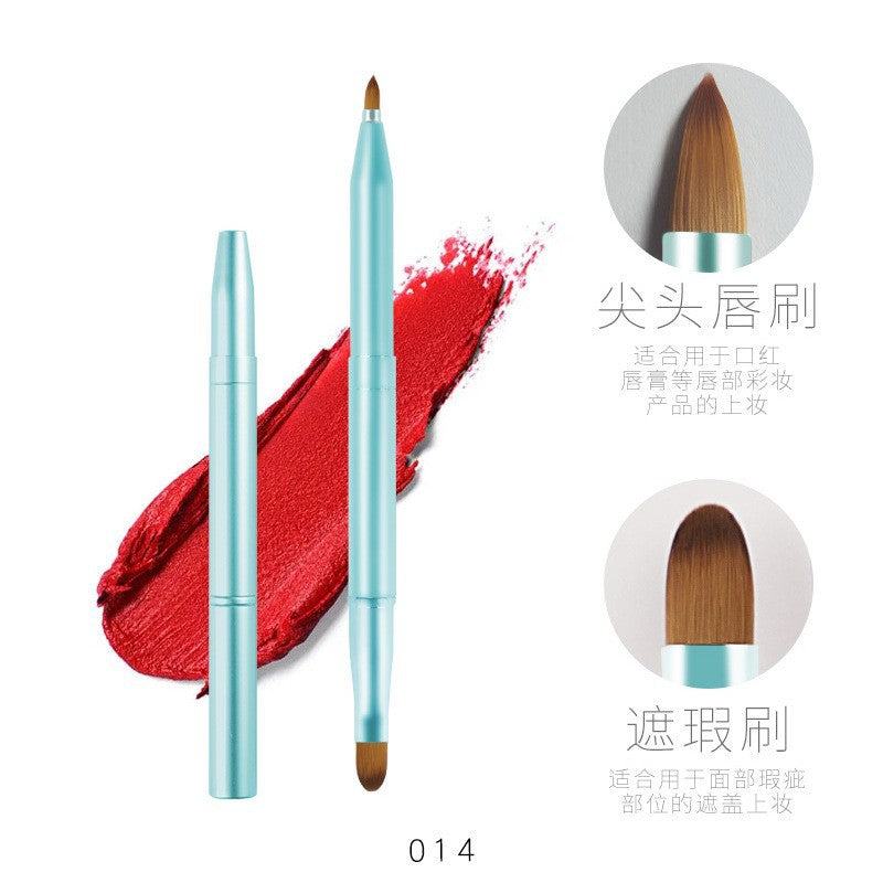 Colorful Retractable Dual-Ended Lip Brush