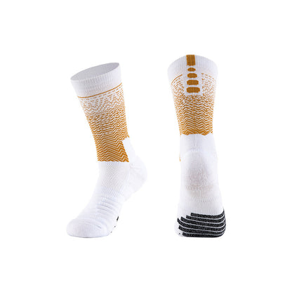 Mid-Calf Basketball Socks Thick Towel Bottom