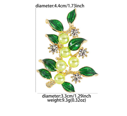 Green Plant Accessory Pin