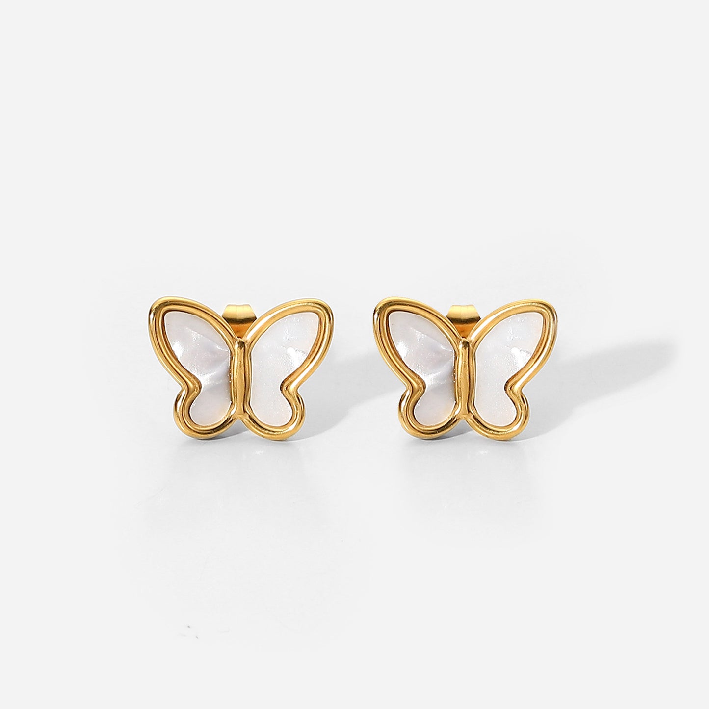 French butterfly earrings for women