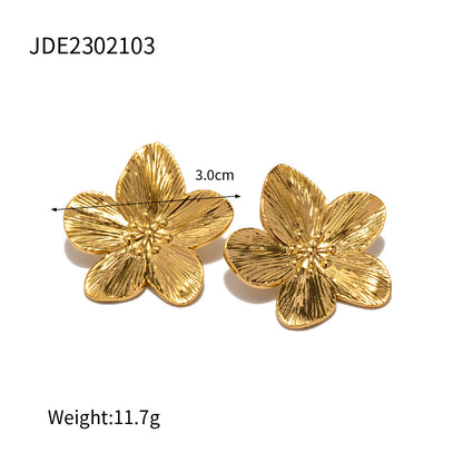 Floral Collection Daisy Flower Earrings