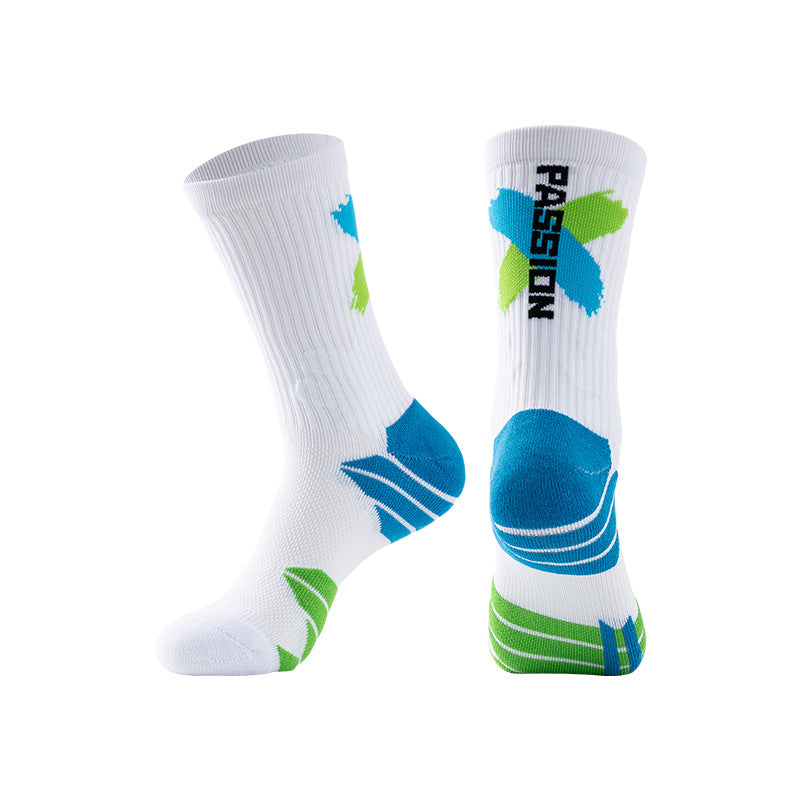 Men's High Basketball Socks Thick Cushion