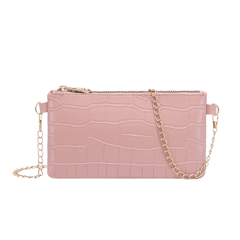 Crossbody wallet small square bag