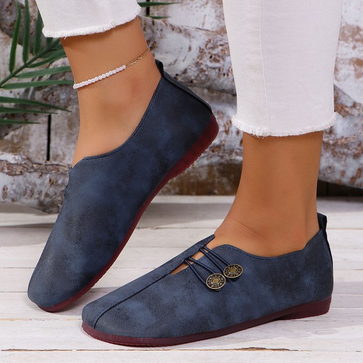 Casual flat comfortable women's shoes