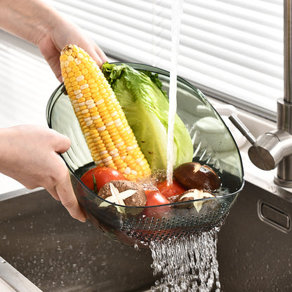 Rice washing colander