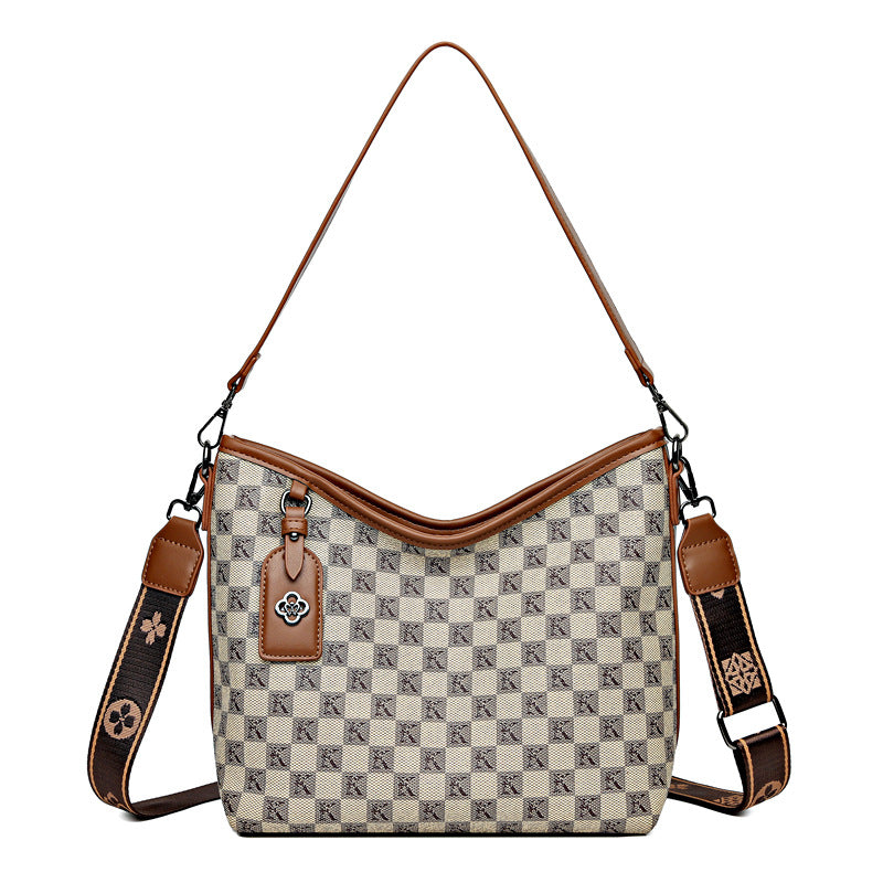 fashion Printed letter shoulder crossbody tote bag