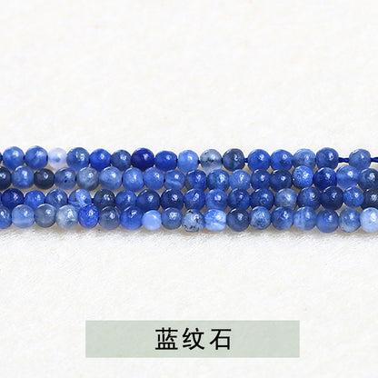 Very fine beads all kinds of crystal agate 2mm-3mm round beads