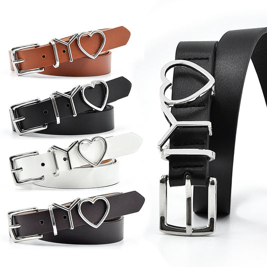 Women's Belt Fashion Letters