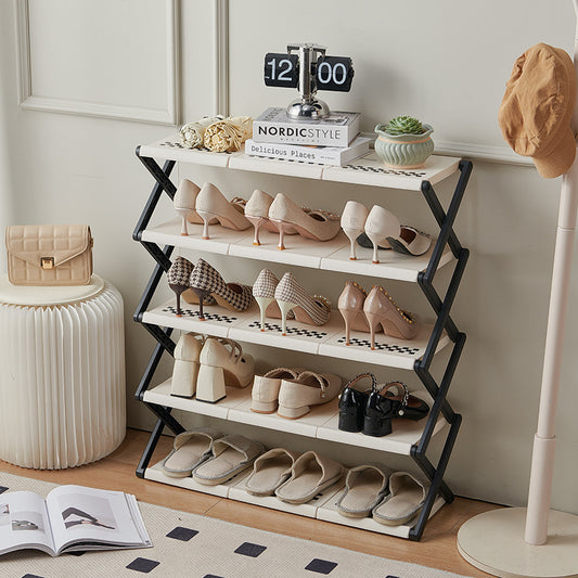 Foldable Multi-Layer Shoe Rack