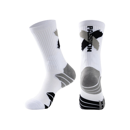 Men's High Basketball Socks Thick Cushion