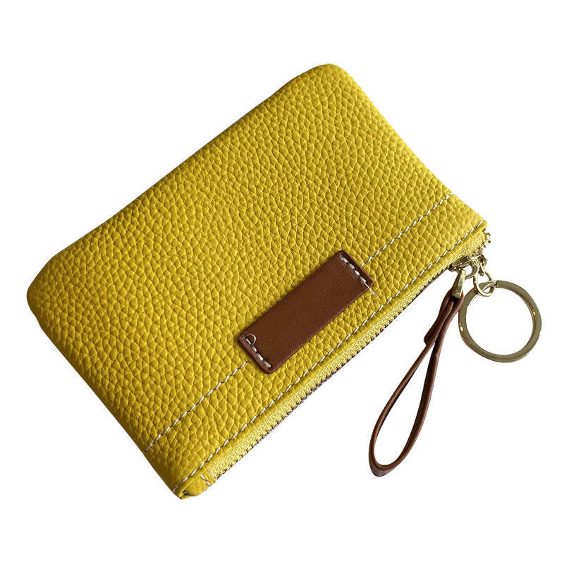 High-quality leather change purse