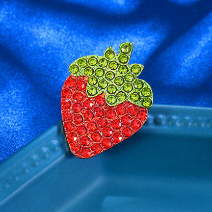 New Enamel Fruit Brooch