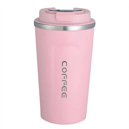 Travel coffee cup double layer