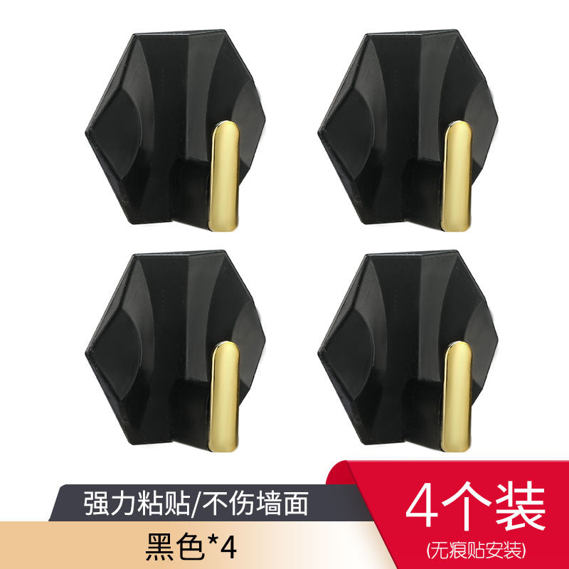 Geometric No-Drill Small Adhesive Hooks