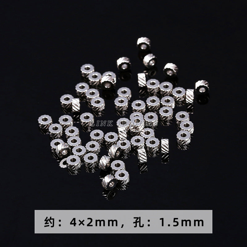 Stainless steel hammer beads loose beads