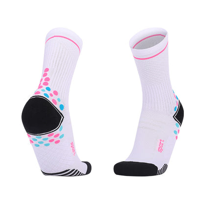 200-Needle Terry Compression Socks Mid-Calf Unisex