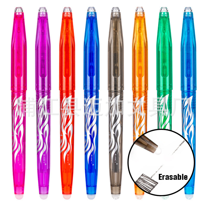 Color erasable gel pen ballpoint pen wholesale 0.5 color rod