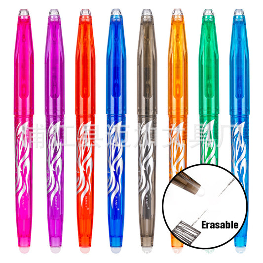 Color erasable gel pen ballpoint pen wholesale 0.5 color rod